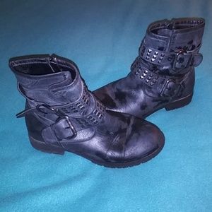Ankle boots charcoal grey